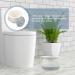 Portable Chamber Pot Urinal with Lid and Handle - Emergency Potty for Elderly, Men, Women - Indoor/Outdoor Use - Blue 21X21X13CM - Buy Online on GoSupps.com
