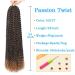 Passion Twist Hair 24 Inch Water Wave Crochet Hair for Black Women - 8 Packs Faux Locs Long Braiding Hair Extensions - Buy Online on GoSupps.com