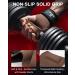 VINSGUIR Padded Weight Lifting Straps with Wrist Support - Gym Hand Straps for Men and Women (Pair) Brown - Buy Online on GoSupps.com