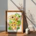 Uniquilling Paper Quilling Kit for Adults - DIY Filigree Painting Kit - Colorful Sunflower Wall Art - 16x20in - Beginner Friendly - Buy Online on GoSupps.com