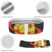 Funny Pizza Planet Yoga Workout Bands - Comfort Booty Resistance Straps for Physical Therapy & Workouts - Buy Online on GoSupps.com