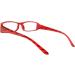 Stylish Designer Reading Glasses for Women - Red Glossy with Rhinestones Spring Hinge Multiple Diopter Options 1.0 to 3.0 - Buy Online on GoSupps.com