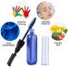 4 Colors Hair Chalk Comb - Non-Toxic & Washable Temporary Hair Color for Kids & Adults | Perfect for Parties Halloween Birthdays & Cosplay - 15ml - Buy Online on GoSupps.com