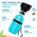 Pecute 850ml Dog Drinking Bottle - Portable Silicone Water Bottle with Foldable Bowl | Ideal for On-the-Go Pets - Buy Online on GoSupps.com