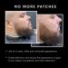 Pacinos Beard Pencil Filler - Waterproof Long Lasting Coverage for Beard, Moustache & Eyebrows - Micro-Fork Tip for Seamless Application (Black) - Buy Online on GoSupps.com