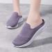 Women's White Sneakers for Fitness & Walking - Soft Sole Slip-On & Lace-Up Shoes - Purple 37 EU - Buy Online on GoSupps.com