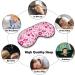 Breast Cancer Awareness Sleep Mask for Women | Adjustable Eye Shades with Elastic Strap | Comfortable & Stylish Sleeping Solution - Buy Online on GoSupps.com