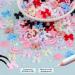 3D Nail Art Gem Kit - Acrylic Butterfly White Flowers Bear Star AB Crystals Cute Nail Charms 3Box Jewelry & Crafting Accessories with Tweezer - Buy Online on GoSupps.com