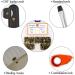 75 Sets Chicago Screw Assorted Kit in Bronze - 3 Sizes for Leather Craft & Bookbinding - Buy Online on GoSupps.com
