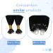 Youngsee 60cm Nano Ring Hair Extensions - Real Black Hair 50g Soft & Salon Quality | Long-lasting Nano Extensions - Buy Online on GoSupps.com