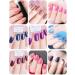 FINGER QUEEN Gel Nail Polish Kit with 120W UV LED Lamp - 12 Colors Nude Pink Glitter Gel Polish Set with Base, Top Coat, Nail Art Decorations - All In One Gel Manicure Kit - Buy Online on GoSupps.com