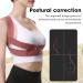 TOPINCN Posture Straps - Comfortable 360 Hunchback Correction Belt for Postpartum Repair | Pain Relief | Flexible Design (S) Red - Buy Online on GoSupps.com