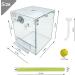 Tfwadmx Bird Bath for Cage - Parrot, Parakeet, Lovebirds, Conure, Cockatoos - No-Leakage Hanging Shower Tub for Small Pet Birds - Buy Online on GoSupps.com
