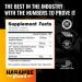 Harambe Pump - Best Nitric Oxide Supplement with Nitrosigine S7 & BioPerine | Top Pre Workout Pump Pills & Vasodilator for Optimal Performance - Buy Online on GoSupps.com