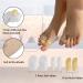 SPORCLO Bunion Corrector - Adjustable Gel Toe Separators for Bunion & Overlap Toes | 2 Pairs of Big Toe Spacers for Pain Relief - International Shipping Available - Buy Online on GoSupps.com