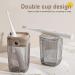 Travel Toothbrush Case & Cleaning Cup Set | Portable Toothbrush Holders for Kids & Adults | Perfect for Camping Business Trips and Home Use - Buy Online on GoSupps.com