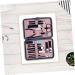 Ipetboom 1 Nail Set Nail Grooming Kit Nail Tools for Nail Art Nail Scraper Nail Stamping Polish Thick Nail Trimmer Nail Kits Cuticle Stainless Steel Pink Spatula Cosmetic - Buy Online on GoSupps.com