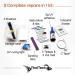 RodTeck Universal Fit Tiptop Kit for Freshwater & Saltwater Fishing Rod Repair - Buy Online on GoSupps.com
