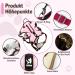 Multi-Purpose Dog Harness & Leash Set - Outbreak-Proof Anti-Train Safety Harness for Small & Medium Dogs (Pink M) - Buy Online on GoSupps.com