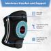 Modvel ELITE Knee Brace with Side Stabilizers & Patella Gel Pads - Fast Recovery & Support for Men and Women - Ideal for Running, Workout, Arthritis - Black (S/M) - Buy Online on GoSupps.com