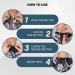 Waterproof Hair Cutting Cape Set for Men | 5PCS Barber Tools - Salon Cape Neck Strip Duster & Comb (64x56cm - Buy Online on GoSupps.com