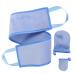 HONMEET 1 Set Self Tanning Mitten Applicator Lotion Back Applicator for Women Lightener Hligths Caps Clear Highlight Hat Foil Balayage Sun Block Lotion Back Applicator for Adult Flocking