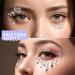 Teenitor Face Gems - 650PCS Self-Adhesive Rhinestone Stickers for Festival Makeup Eye Hair & Body - Clear & Iridescent Face Jewels - Buy Online on GoSupps.com
