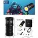 LetonPower TS S 10000 Lumens Dive Light for Underwater Video - Professional Diving Flashlight with Type-C Charging | 100m Waterproof, Turbo S - Buy Online on GoSupps.com