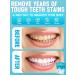 Oralfree Natural Teeth Whitening Strips - Sensitive Teeth Whitener - Enamel Safe Teeth Whitening Kit with Hydrogen Peroxide for Coffee Wine Tobacco and Other Stains 28 Strips (14 Treatment) Mint Gradient Blue - Buy Online on GoSupps.com