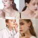 SUNNYCLUE DIY Fabric Butterfly Dangle Earring Making Kit - 10 Pairs | Boho Crafts with Crystal Beads | Jewelry Making Kits for Spring Wedding Gift - Buy Online on GoSupps.com