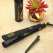 Hot Tools Pro Artist Black Gold Flat Iron - 1-1/4" | Long Lasting Extra Smooth Styles | Premium Hair Styling Tool for International Shipping - Buy Online on GoSupps.com