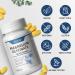 Magnesium Glycinate 125 mg with B-Complex Folate Choline Zinc 10 in 1 multivitamin for Men & Women | Helps Sleep Calmness Supports Nerve Muscle and Bone Health Promotes Metabolism -60 Tablets 1 Bottle - Buy Online on GoSupps.com