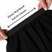Wanlvhu Sheer Chiffon Ballet Wrap Skirt for Girls Women - Black, Small - Buy Online on GoSupps.com