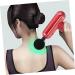 Frcolor Mini Fascia Gun - Handheld Percussion Massager for Muscle Relief | Portable Adjustable Massage Device - Red Metal 14.5x14x4.2cm | International Shipping Available - Buy Online on GoSupps.com