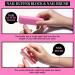 FANDAMEI Nail Files Set with Cuticle Remover and Manicure Tools - 12 Pcs Buffer Blocks for Natural Nails Pink - Buy Online on GoSupps.com