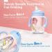 Sippy Cups for Baby 6+ Months | 2-in-1 Spout & Straw | No Spill Transition Weighted Straw Sippy Cup | 8 oz. | Unicorn Design | Pink & Purple | 1+ Year Old - Buy Online on GoSupps.com