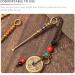 ARTIBETTER Tiny Measuring Spoons 3 Pcs Set - Retro Copper Earwax Remover & Cleaner Kit for Adults - Portable Golden Ear Wax Picker Miniature Tools - Buy Online on GoSupps.com