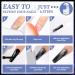 Morovan Cat Eye Gel Nail Polish Kit with UV Light - Black Solid Colors - Gel Liner, Base Coat, and Top Coat - Complete Gel Nail Polish Set - Buy Online on GoSupps.com