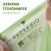 SuperBio 33 Gallon Compostable Garbage Bags - 40 Count | BPI & OK Compost Certified | Unscented, Strong, Large Trash Liner for Lawn & Leaf | Eco-Friendly Yard Waste Bags - Buy Online on GoSupps.com
