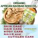 African Organic Baobab Seed Oil 100% Pure - Natural Cold-Pressed for Face Skin Hair | Vitamin C Rich - 0.5 Fl oz by Botanical Beauty - Buy Online on GoSupps.com