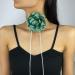 Shop Southjieling 3D Rose Trailer Necklace - Versatile Collarbone Chain & Fashionable Violet Flower Accessory - Buy Online on GoSupps.com