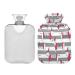 KCL Deci hot bottle with cover Christmas holidays funny dog 2l hot water bottle hot water bag for foot warmer pain relief hot and cold therapy cramps