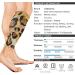 Leopard Print Calf Compression Sleeves - Muscle Pain Relief for Men, Women, and Youth - Shin Splint Support - 1 Pair - Buy Online on GoSupps.com
