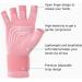 Shop Duerer Arthritis Compression Gloves with Straps | Fingerless Support for RSI Carpal Tunnel Rheumatism & Hand Pain - Unisex Pink - Buy Online on GoSupps.com
