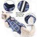 Dotoner Cat Surgery Recovery Suit for Abdominal Wounds or Skin Disorders Breathable Substitute to E-Collar  Anti-Lick Wound L Blue - Buy Online on GoSupps.com
