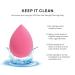 AOA Studio Collection 6-Piece Latex-Free Makeup Sponge Set for Powder, Cream, and Liquid - Super Soft Beauty Blender Set - Buy Online on GoSupps.com