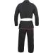 Men's Brazilian Jiu Jitsu Gi - Light Preshrunk Grappling Uniform with White Belt - Black A1L - Buy Online on GoSupps.com