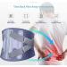 Back Brace Lumbar Support Back Support Belt Corset Back Brace Belt Lumbar Spine Decompression Belt Waist Belt(Large) Large Blue - Buy Online on GoSupps.com
