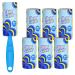 flintronic Lint Hair Roller Pet Hair Remover Super Sticky 360 Sheets Roll Paper 1 Lint Roller and 6 Replacement Heads Collecting Hair from Sweaters Pants Shirts Suits Skirts Carpets #2 360 Sheets (6*60 Sheets)
