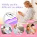 120W UV LED Gel Nail Lamp for Fast Curing | Lightweight Salon Quality Nail Dryer - Buy Online on GoSupps.com